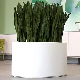 RING Round Outdoor Fiberglass Planter