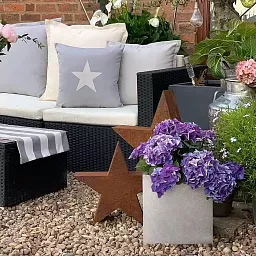 IDEALIST Lite Square Box Contemporary Light Concrete Planter