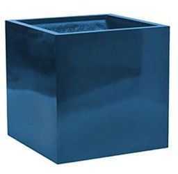 Square Fiberstone Planter by Idealist Premium BLOCK Glossy