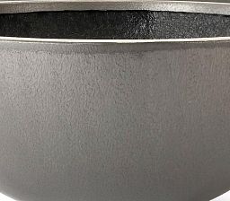 Bowl Fiberglass Bowl Faux Lead Tx Planter Pot In/Out