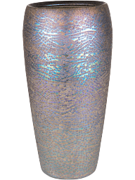 Amora Duo Glazed Clay Round Tall Plunter