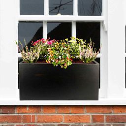IDEALIST Lite Contemporary Light Concrete Trough Planter