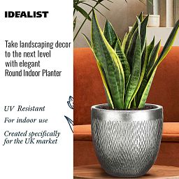 IDEALIST Lite Mesh Style Round Indoor Planter