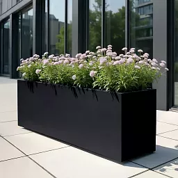 AXIS Trough Outdoor Fiberglass Planter