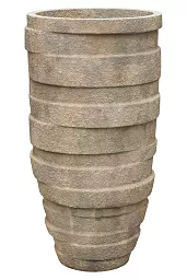 Luxe Lite Stone Varuna Tall Indoor Planter