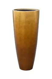 Metallic Partner Tall Indoor Planter
