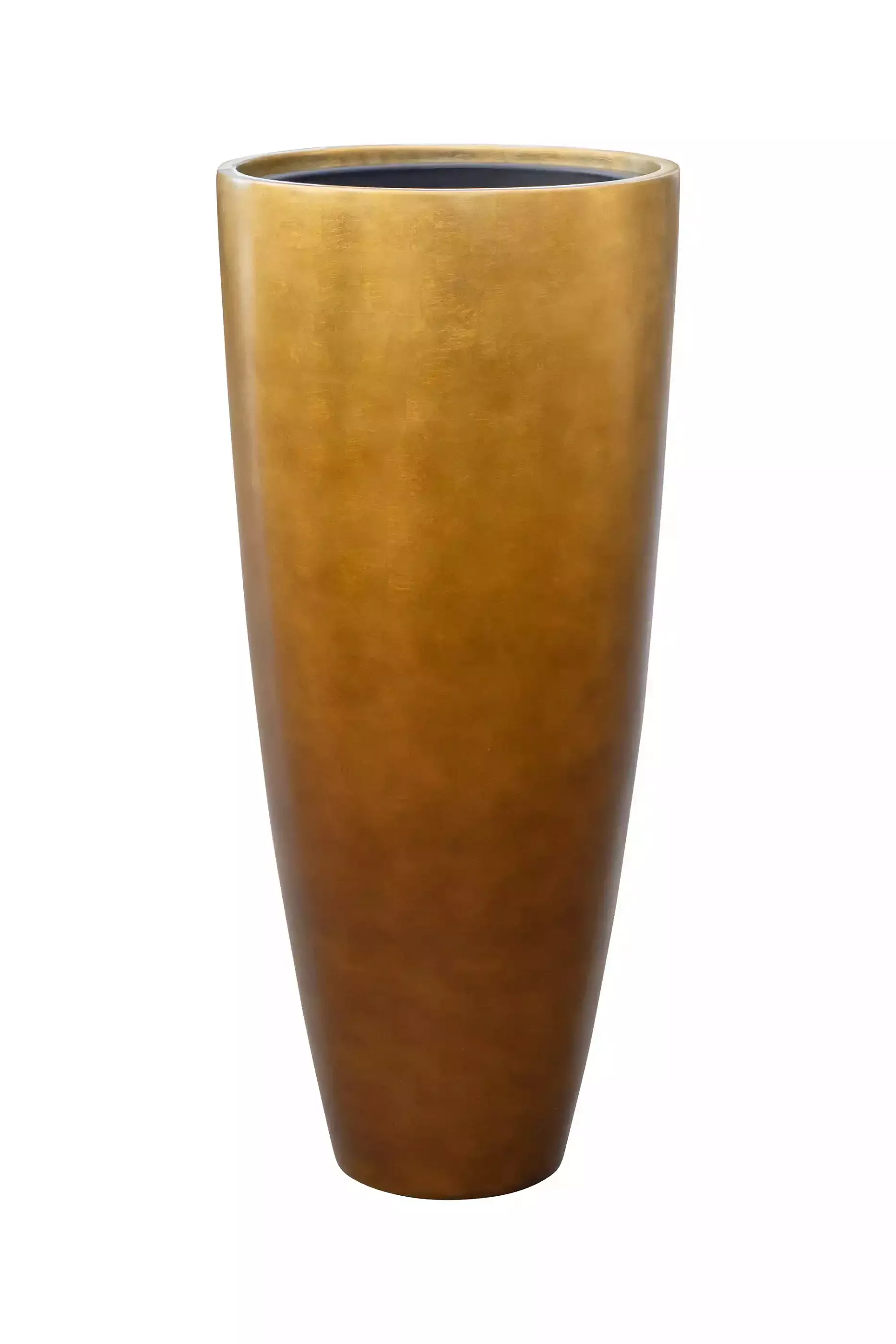 Metallic Partner Tall Indoor Planter