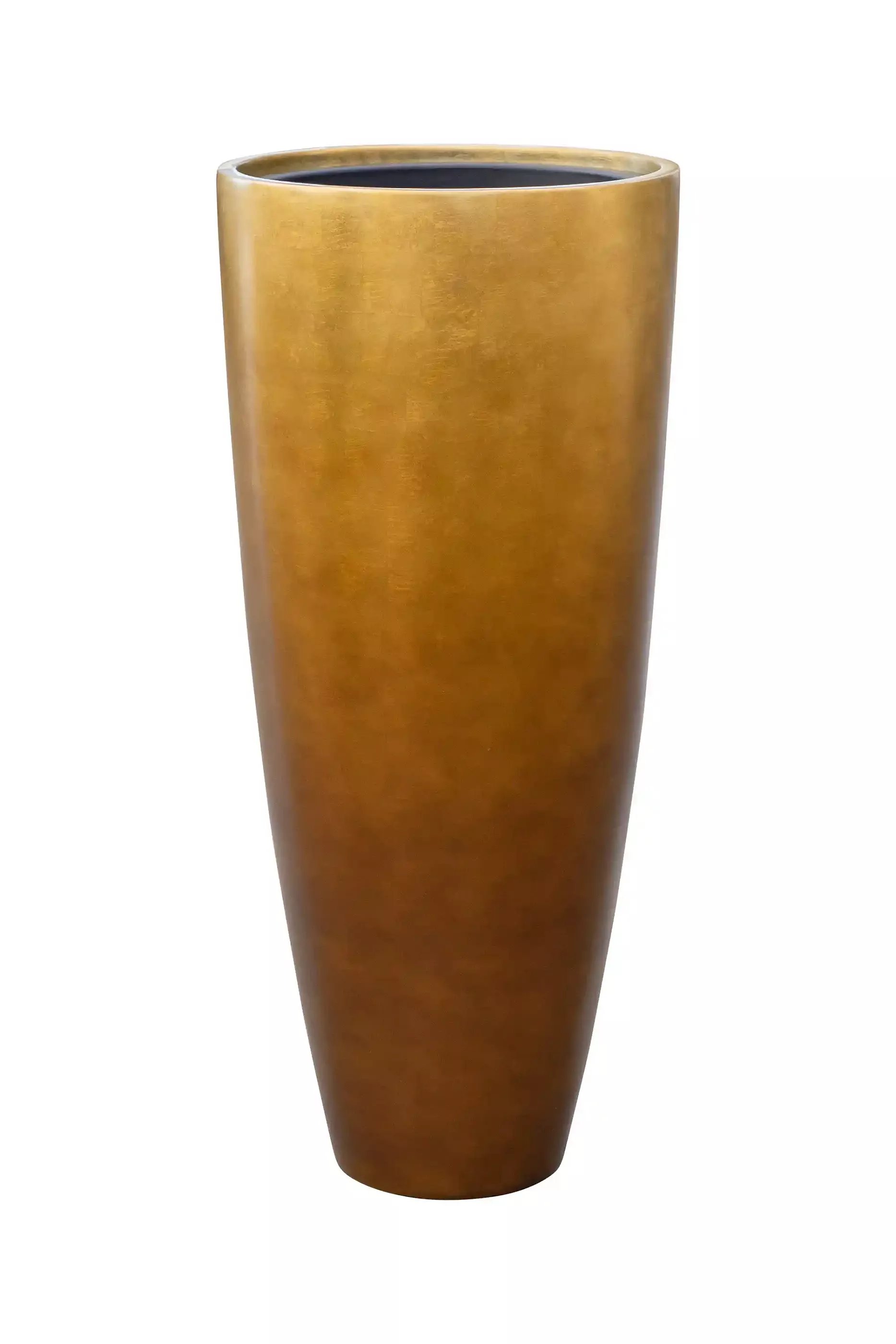 Metallic Partner Tall Indoor Planter