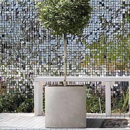 IDEALIST Lite Square Box Contemporary Light Concrete Planter