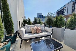 IDEALIST Lite Narrow Contemporary Light Concrete Trough Planter