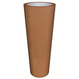 Cortenstyle Conica Topper on Ring Tall Planter IN\OUT