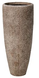Composits Polystone Rock Partner Round Tall Indoor Planter Pot