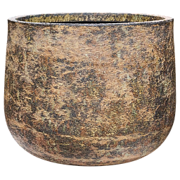 Atlas Round Planter | Fiberstone Indoor and Outdoor Plant Pot