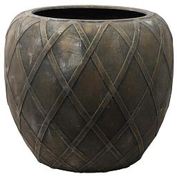 Composits Wire GRC Coppa Round Planter Pot IN\OUT