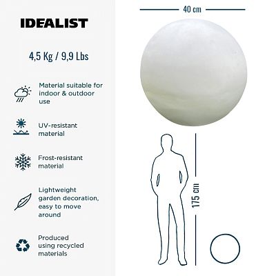 IDEALIST Lite Outdoor Garden Decorative Ball