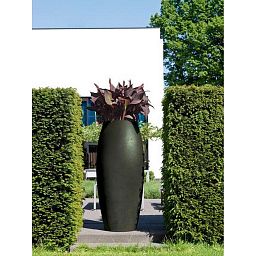 ESSENCE Round Tall Polystone Planter