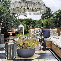 IDEALIST Lite Classic Smooth Bowl Outdoor Planter