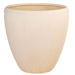 Composits Polystone Couple Round Indoor Planter Pot