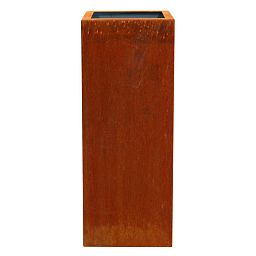 Cortenstyle Trend Topper on Ring Tall Planter IN\OUT
