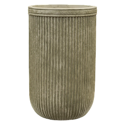 Vertical Rib Tall Planter | Indoor and Outdoor Plant Pot