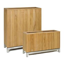 Kayu Roomdivider Trough Polystone Outdoor Planter