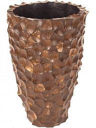 Tunda Partner Tall Coconut Shell Planter IN\OUT