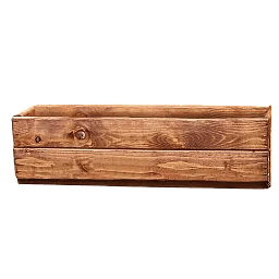 Rustic Scandinavian Redwood Window Box Outdoor Planter Made in UK by HORTICO