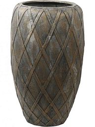 Composits Wire GRC Coppa Round Tall Planter Pot IN\OUT