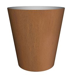 Cortenstyle Conica on Ring Round Planter IN\OUT
