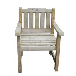 Outdoor Wooden Rosedene Chair by Forest Garden