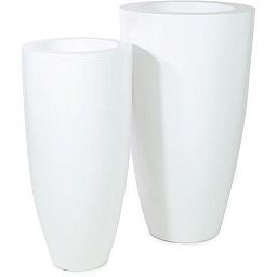 PREMIUM LUNA Tall Plastic Planter