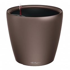 LECHUZA CLASSICO LS Round Poly Resin Self-watering Planter LECHUZA CLASSICO LS Round Poly Resin Self-watering Planter