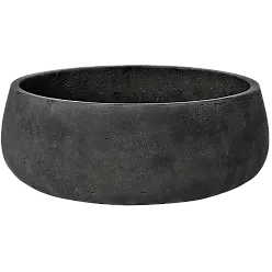 Rough Fibreclay Bowl Planter | Indoor and Outdoor Plant Pot