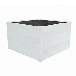 Hardwood Sevilla Square Wood Outdoor Planter