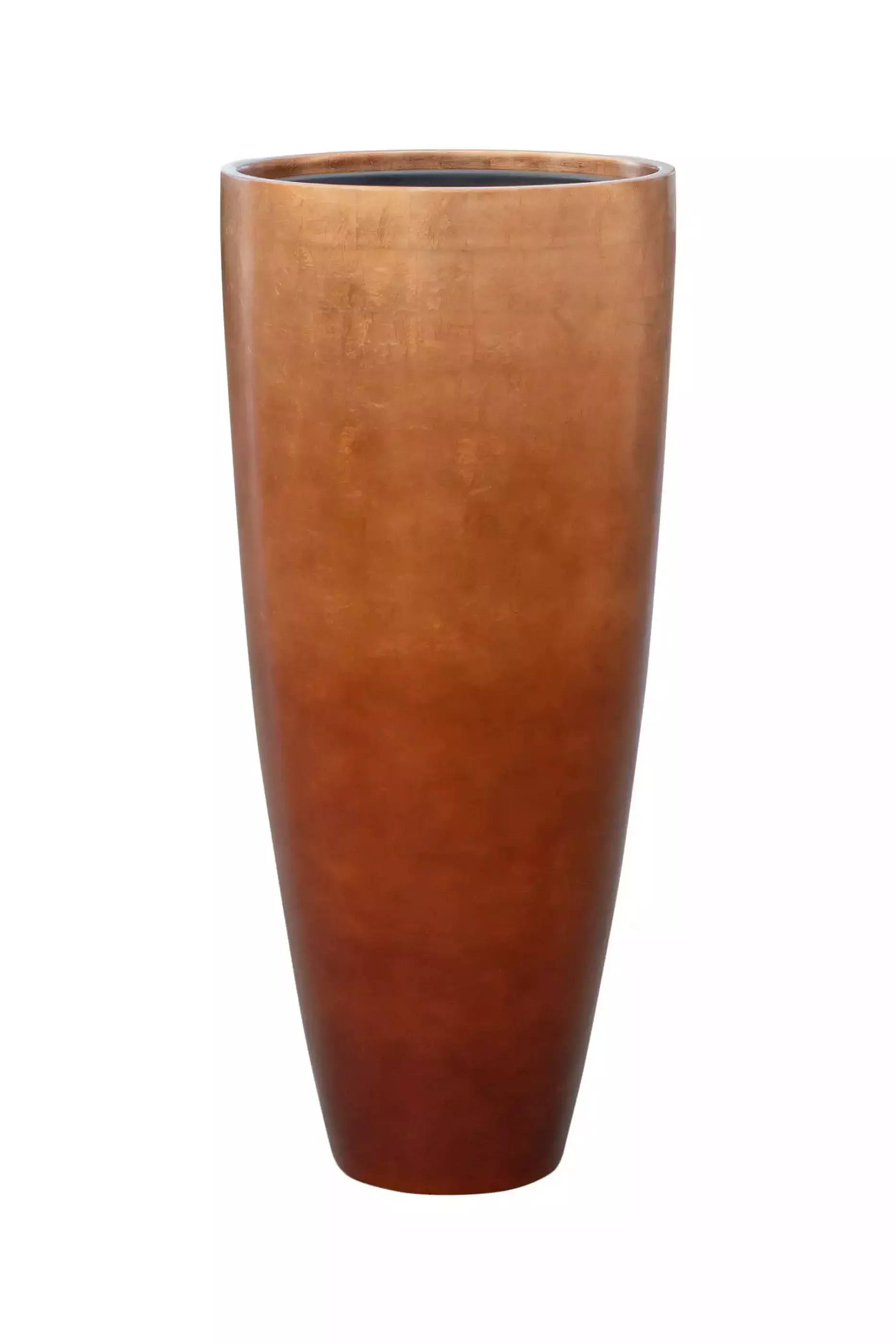 Metallic Partner Tall Indoor Planter