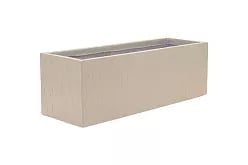 Raindrop Fibreclay Large Trough Planter  | Indoor and Outdoor Plant Pot