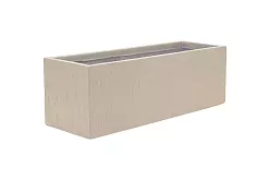 Raindrop Fibreclay Large Trough Planter  | Indoor and Outdoor Plant Pot