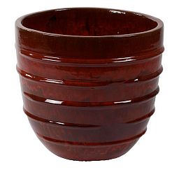 Ceramic Round Circular Glossy Planter Pot In/Out