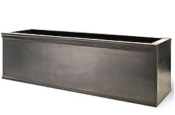 Chelsea Fiberglass Trough Faux Lead Planter Pot In/Out