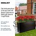 IDEALIST Lite Contemporary Light Concrete High Trough Planter