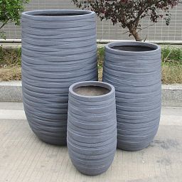 IDEALIST Lite Row Light Concrete Vase Elegant Planter