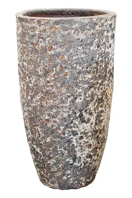 Lava Ceramic Tall Planter | Large Indoor and Outdoor Plant Pot