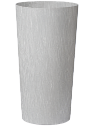 Ecoline Recycled RAL Tall Round Planter | Rough Indoor and Outdoor Plant Pot