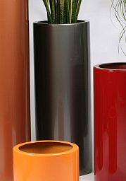 Tom Contemporary Round Tall XL GRP Planter