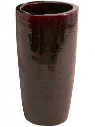 Ceramic Round Tall Glossy Planter Pot In/Out