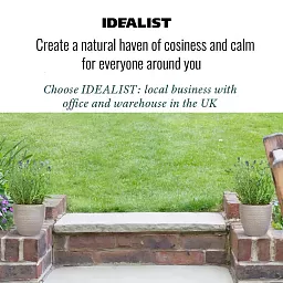 IDEALIST Lite Plaited Style Round Planter Outdoor Plant Pot