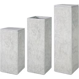 Tall Square Concrete GRC Planter by Fleur Ami DIVISION