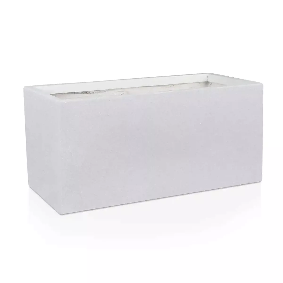 IDEALIST Lite Contemporary Light Concrete High Trough Planter