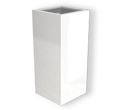 Glossy Outdoor Fiberglass Tall Planter
