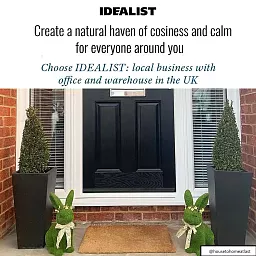 IDEALIST Lite Tall Tapered Contemporary Light Concrete Planter